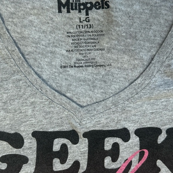 The Muppets Gray Kermit Graphic Tee - Picture 10 of 12